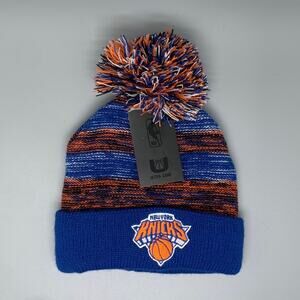 NBA Ultra Game New York knicks  Adult Beanie  OS - (One Size‎ Fits Most)